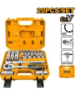 طقم لقم 1/2 بوصه 20 قطعه من انكو موديل HKTS12201