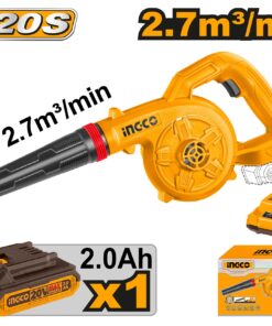 بلاور هواء بطارية 20 فولت 1 بطارية 1 شاحن من انكو موديل CABLI200281
