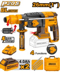 هيلتى 26مم 2 بطارية + ظرف انكو - CRHLI202289