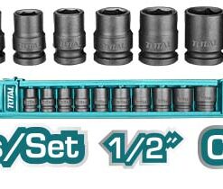 طقم لقم نص بوصة تصادمي قصير 10قطع - THISTD12101