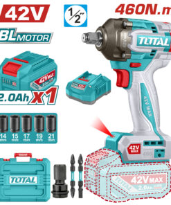 دريل بطارية 1/2 بوصة 460 نيوتن 42 فولت 1 بطارية - TIWLI42461