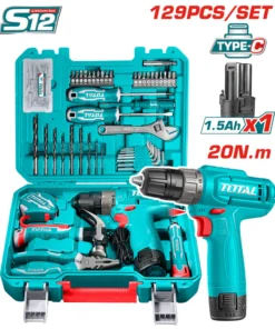 طقم شنيور 12 فولت 129 قطعة - THKTHP11292