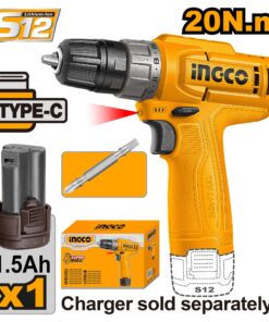 شنيور 12 فولت 1 بطارية type C سوبر انكو – CDLI12456