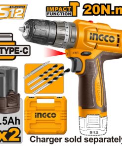 شنيور 12 فولت دقاق تايب سي انكو – CIDLI12206