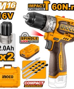 شنيور 16 فولت 60 نيوتن 2 بطارية دقاق انكو – CIDLI16682