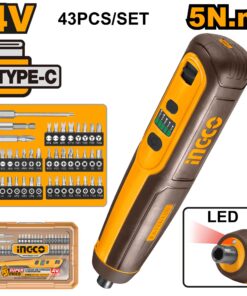 مفك 4 فولت ديجيتال 43 قطعة انكو – CSDLI04062