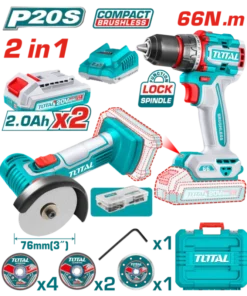 طقم شنيور 66 نيوتن و صاروخ 3 بوصة مع 2 بطارية – TCKLI20766