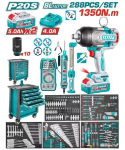 تروللى صاج 288 قطعة 7 درج - THPTCS82882